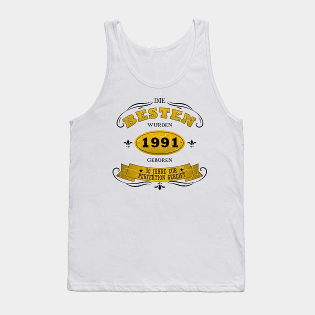 Geburtstag 1991 30 Jahre alt Tank Top by JG0815Designs